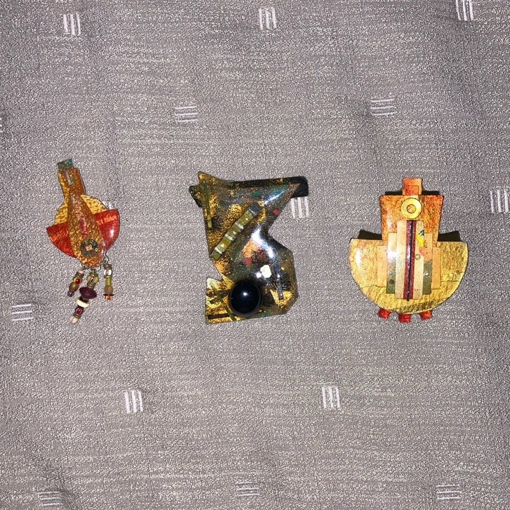 Vintage Abstract Pins